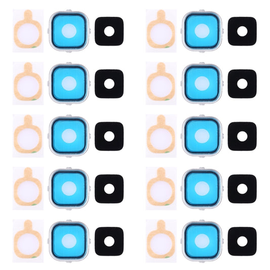 For Galaxy Alpha / G850 10pcs Back Camera Bezel & Lens Cover with Sticker - Camera Series by buy2fix | Online Shopping UK | buy2fix