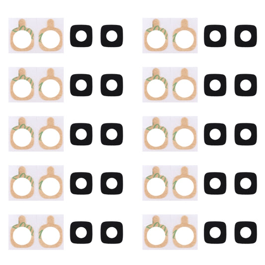 For Galaxy J5 10pcs Back Camera Lens Cover with Sticker - Camera Series by buy2fix | Online Shopping UK | buy2fix
