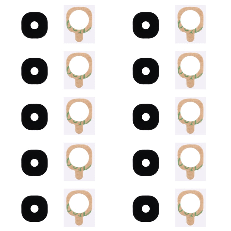 For Galaxy J7 (2016) / J710 10pcs Back Camera Lens Cover with Sticker - Camera Series by buy2fix | Online Shopping UK | buy2fix
