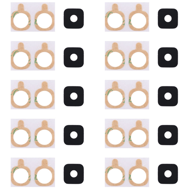 For Galaxy A5 (2018) / A8 (2018) / A530 10pcs Back Camera Lens Cover with Sticker - Camera Series by buy2fix | Online Shopping UK | buy2fix