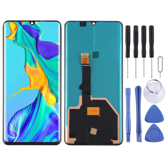 Ensemble complet d'écran LCD et de numériseur d'origine pour Huawei P30 Pro / VOG-L29 / VOG-L09 / VOG-AL00 / VOG-TL00 / VOG-L04 / VOG-AL10 (noir)