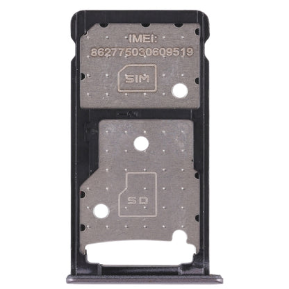 SIM Card Tray + SIM Card Tray / Micro SD Card Tray for Huawei Honor 5c (Grey) - Card Tray by buy2fix | Online Shopping UK | buy2fix