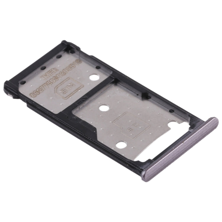 SIM Card Tray + SIM Card Tray / Micro SD Card Tray for Huawei Honor 5c (Grey) - Card Tray by buy2fix | Online Shopping UK | buy2fix