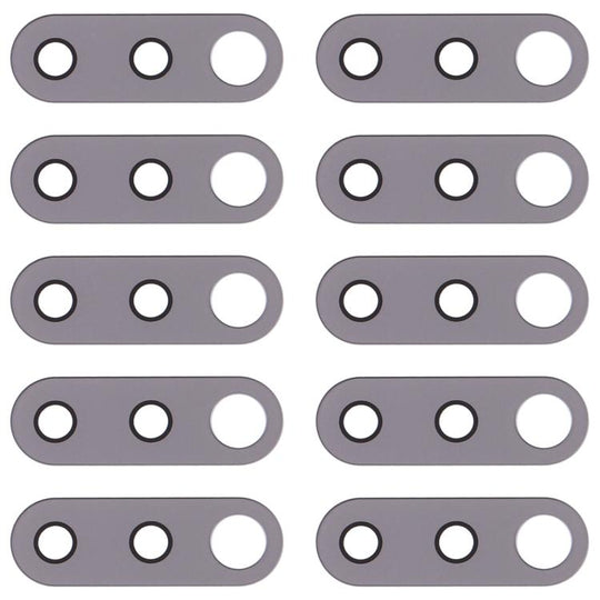 10 PCS Rückkameraobjektiv für Nokia 7.1 / TA-1085 / TA-1095 / TA-1096