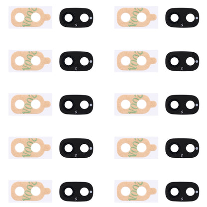 For Galaxy J7 (2018) 10pcs Back Camera Lens Cover with Sticker - Camera Series by buy2fix | Online Shopping UK | buy2fix