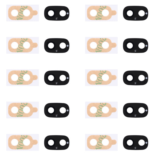 For Galaxy J7 (2018) 10pcs Back Camera Lens Cover with Sticker