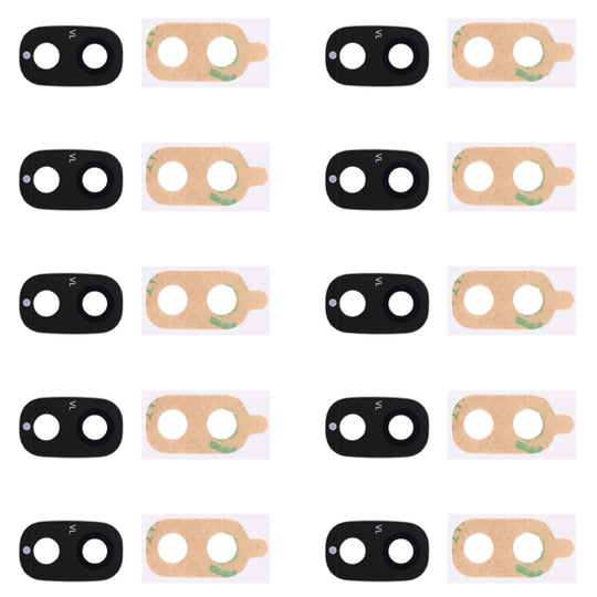 For Galaxy J7 Pro 10pcs Back Camera Lens Cover with Sticker
