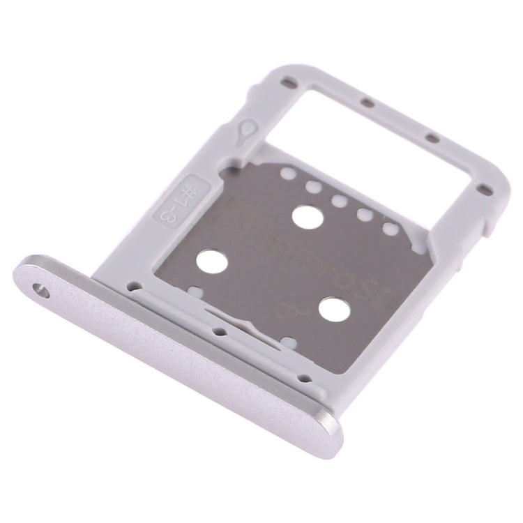 For Galaxy Tab S4 10.5 T835 SIM Card Tray + Micro SD Card Tray (Silver) - Card Tray by buy2fix | Online Shopping UK | buy2fix