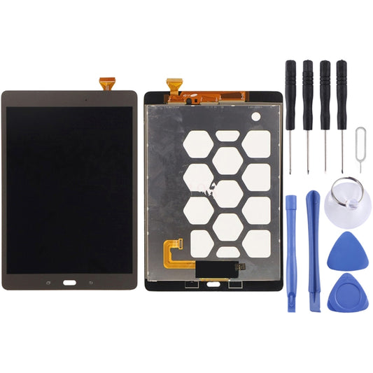 Original LCD Screen for Galaxy Tab A 9.7 / T550 T555 with Digitizer Full Assembly (Coffee) - LCD Screen by buy2fix | Online Shopping UK | buy2fix