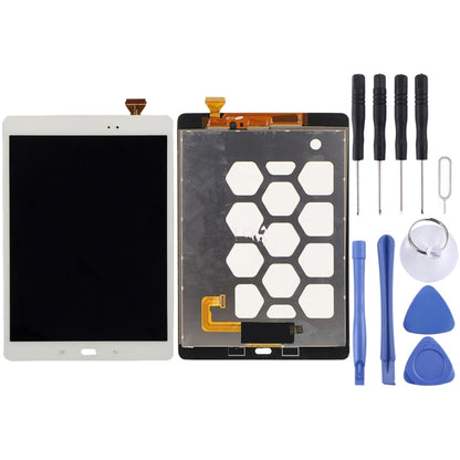 Original LCD Screen for Galaxy Tab A 9.7 / T550 T555 with Digitizer Full Assembly (White) - LCD Screen by buy2fix | Online Shopping UK | buy2fix