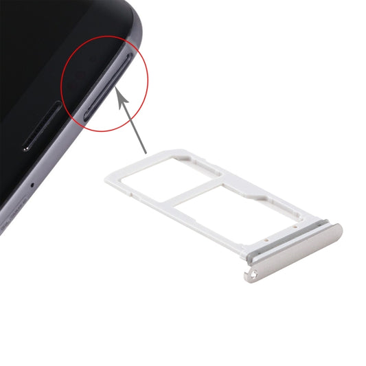 For Galaxy S7 / G930 Card Tray (1 x SIM Card Tray + 1x SD Card Tray) (Gold) - Card Tray by buy2fix | Online Shopping UK | buy2fix