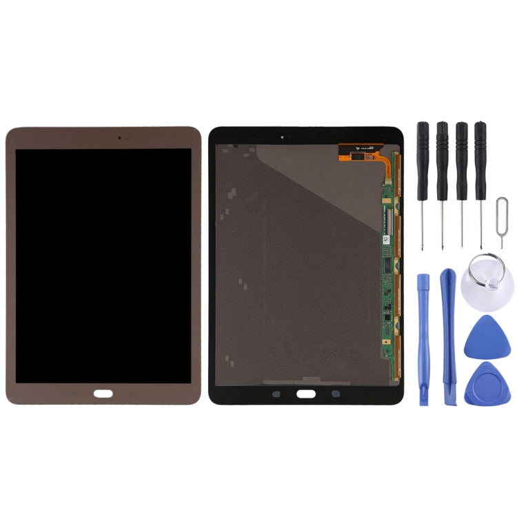 Original Super AMOLED LCD Screen for Galaxy Tab S2 9.7 / T815 / T810 / T813 with Digitizer Full Assembly (Gold) - LCD Screen by buy2fix | Online Shopping UK | buy2fix