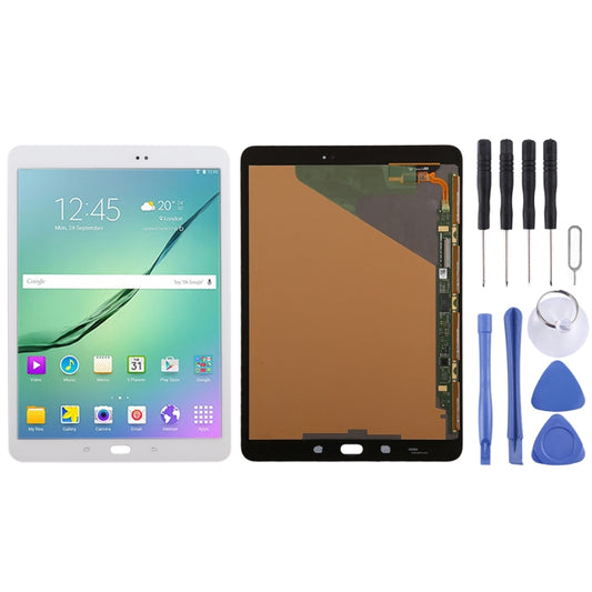 Original Super AMOLED LCD Screen for Galaxy Tab S2 9.7 / T815 / T810 / T813 with Digitizer Full Assembly (White) - LCD Screen by buy2fix | Online Shopping UK | buy2fix