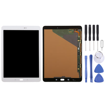 Original Super AMOLED LCD Screen for Galaxy Tab S2 9.7 / T815 / T810 / T813 with Digitizer Full Assembly (White) - LCD Screen by buy2fix | Online Shopping UK | buy2fix