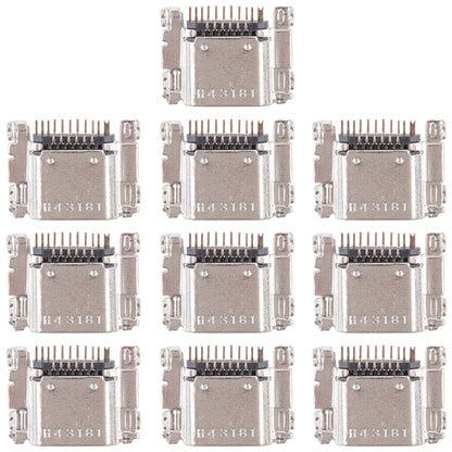 For Galaxy Tab 4 8.0 / T330 10pcs Charging Port Connector - Tail Connector by buy2fix | Online Shopping UK | buy2fix