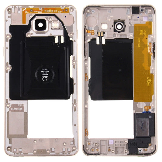 For Galaxy A5 (2016) / A5100 Middle Frame Bezel (Gold) - Others by buy2fix | Online Shopping UK | buy2fix