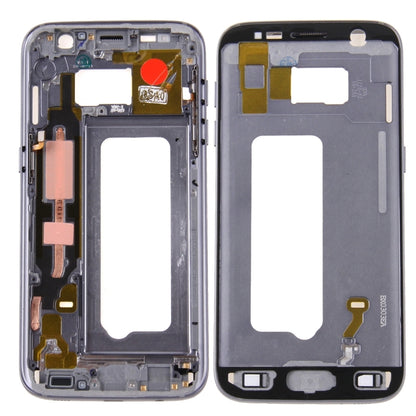 For Galaxy S7 / G930 Front Housing LCD Frame Bezel Plate (Grey) - Frame Bezel Plate by buy2fix | Online Shopping UK | buy2fix