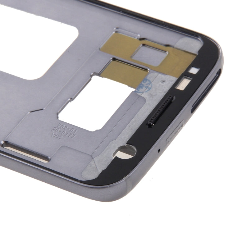 For Galaxy S7 / G930 Front Housing LCD Frame Bezel Plate (Grey) - Frame Bezel Plate by buy2fix | Online Shopping UK | buy2fix