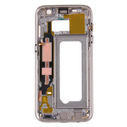 For Galaxy S7 / G930 Front Housing LCD Frame Bezel Plate (Gold) - Frame Bezel Plate by buy2fix | Online Shopping UK | buy2fix