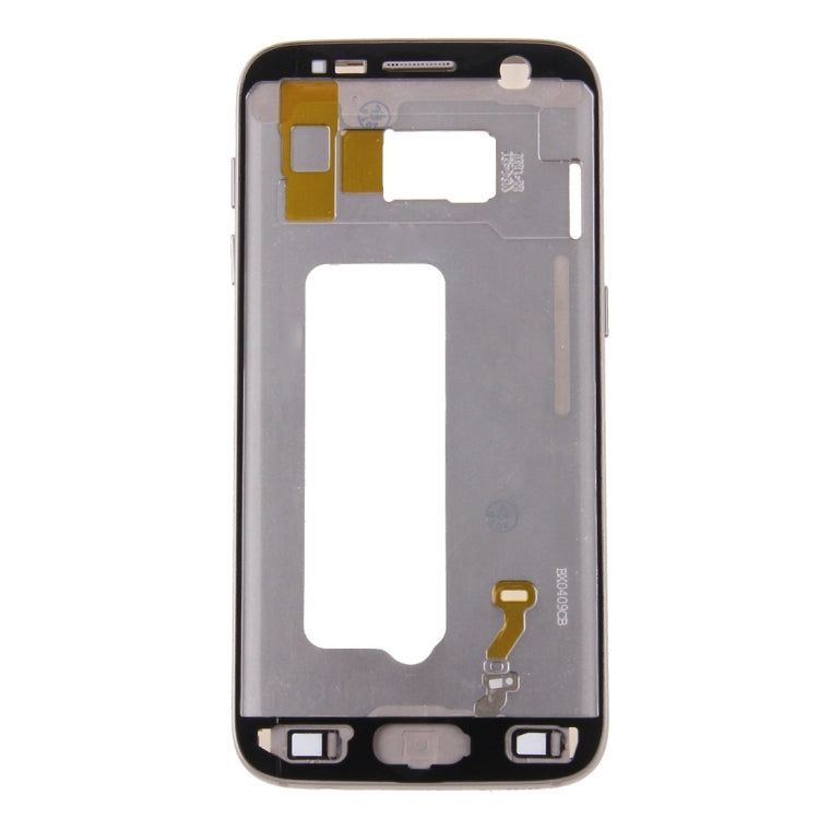 For Galaxy S7 / G930 Front Housing LCD Frame Bezel Plate (Gold) - Frame Bezel Plate by buy2fix | Online Shopping UK | buy2fix