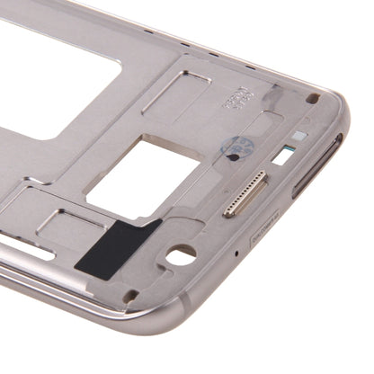 For Galaxy S7 Edge / G935 Front Housing LCD Frame Bezel Plate (Gold) - Frame Bezel Plate by buy2fix | Online Shopping UK | buy2fix