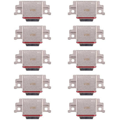 For Galaxy A8 (2018), A530F, A530F/DS 10pcs Charging Port Connector - Tail Connector by buy2fix | Online Shopping UK | buy2fix