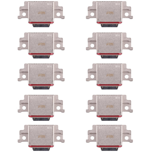 For Galaxy A8 (2018), A530F, A530F/DS 10pcs Charging Port Connector - Tail Connector by buy2fix | Online Shopping UK | buy2fix