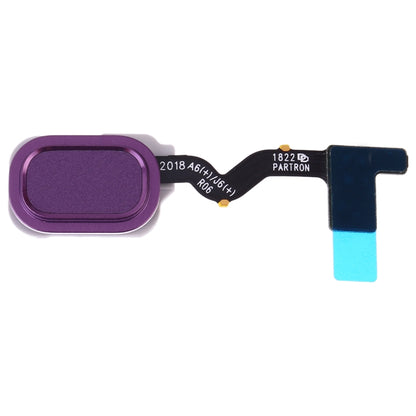 For Galaxy J4 (2018) SM-J400F/DS J400G/DS Fingerprint Sensor Flex Cable(Purple) - Flex Cable by buy2fix | Online Shopping UK | buy2fix