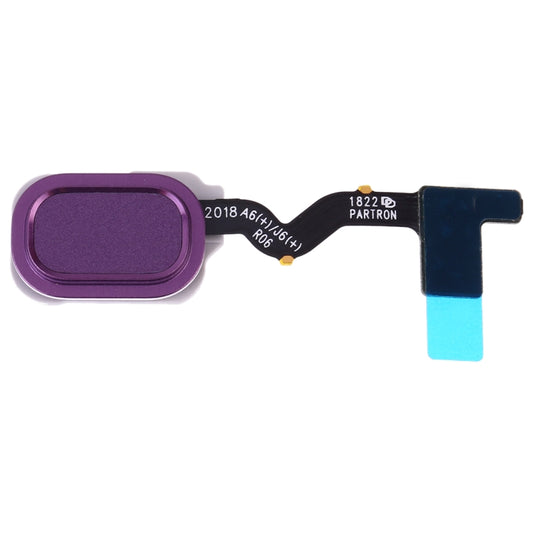 For Galaxy J4 (2018) SM-J400F/DS J400G/DS Fingerprint Sensor Flex Cable(Purple) - Flex Cable by buy2fix | Online Shopping UK | buy2fix