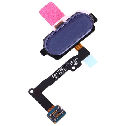 For Galaxy J7 Duo SM-J720F Fingerprint Sensor Flex Cable(Blue) - Flex Cable by buy2fix | Online Shopping UK | buy2fix