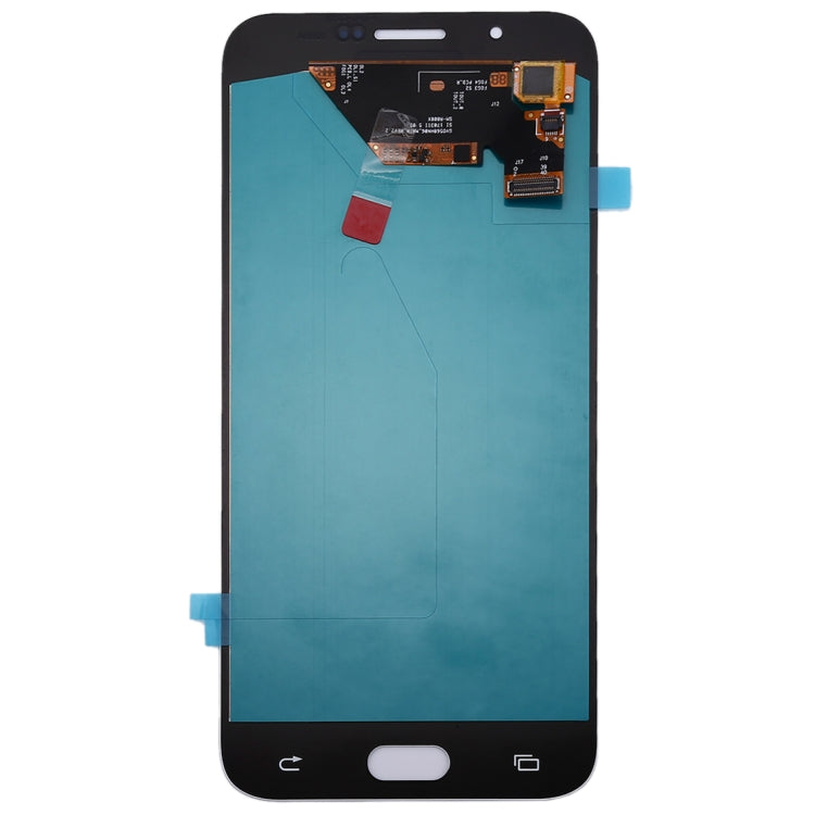 Oled LCD Screen for Galaxy A8 with Digitizer Full Assembly (White) - LCD Screen by buy2fix | Online Shopping UK | buy2fix
