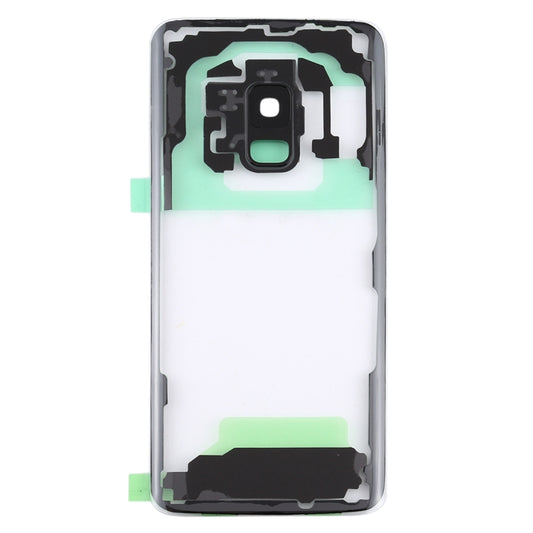 For Samsung Galaxy S9 G960F G960F/DS G960U G960W G9600 Transparent Battery Back Cover with Camera Lens Cover (Transparent) - Back Cover by buy2fix | Online Shopping UK | buy2fix