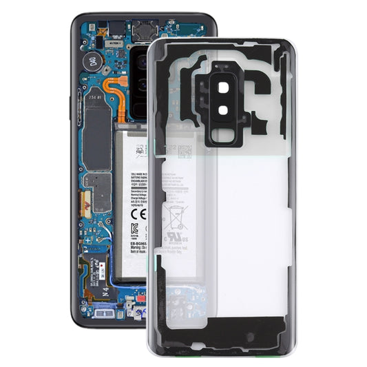 For Samsung Galaxy S9+ / G965F G965F/DS G965U G965W G9650 Transparent Battery Back Cover with Camera Lens Cover (Transparent) - Back Cover by buy2fix | Online Shopping UK | buy2fix