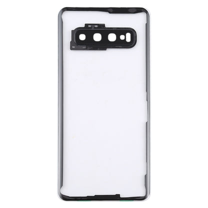 For Samsung Galaxy S10 G973F/DS G973U G973 SM-G973 Transparent Battery Back Cover with Camera Lens Cover (Transparent) - Back Cover by buy2fix | Online Shopping UK | buy2fix