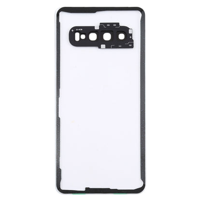 For Samsung Galaxy S10 G973F/DS G973U G973 SM-G973 Transparent Battery Back Cover with Camera Lens Cover (Transparent) - Back Cover by buy2fix | Online Shopping UK | buy2fix
