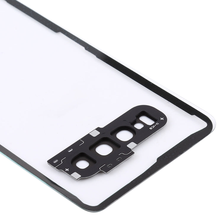 For Samsung Galaxy S10 G973F/DS G973U G973 SM-G973 Transparent Battery Back Cover with Camera Lens Cover (Transparent) - Back Cover by buy2fix | Online Shopping UK | buy2fix