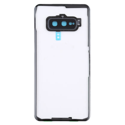 For Samsung Galaxy S10e / G970F/DS G970U G970W SM-G9700 Transparent Battery Back Cover with Camera Lens Cover (Transparent) - Back Cover by buy2fix | Online Shopping UK | buy2fix
