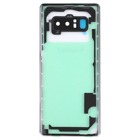 For Samsung Galaxy Note 8 / N950F N950FD N950U N950W N9500 N950N Transparent Battery Back Cover with Camera Lens Cover (Transparent) - Back Cover by buy2fix | Online Shopping UK | buy2fix