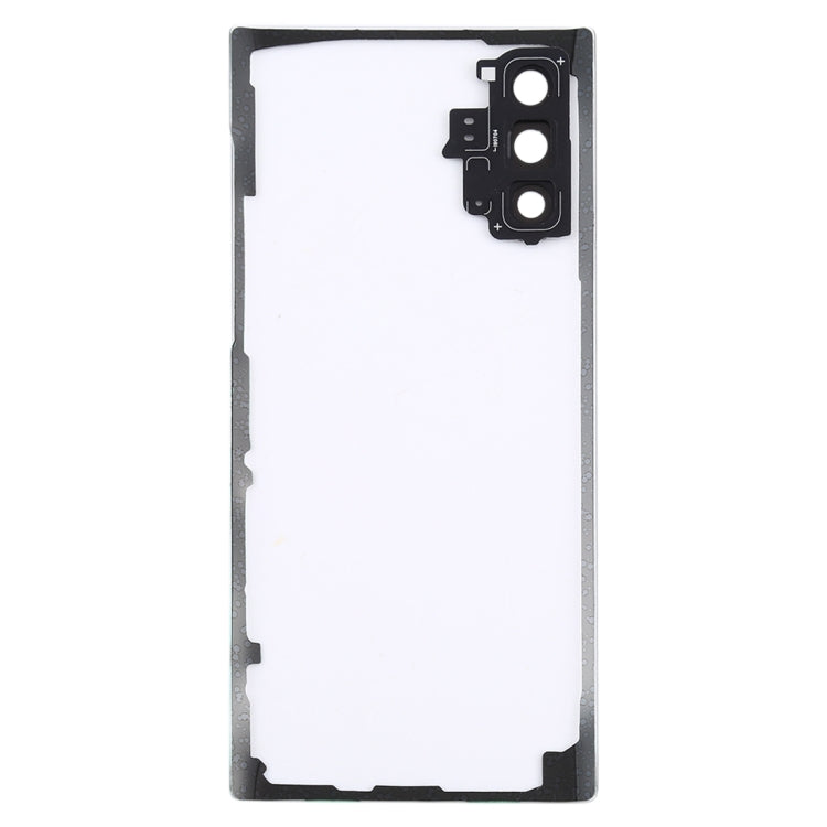 For Samsung Galaxy Note 10 N970 N9700 Transparent Battery Back Cover with Camera Lens Cover (Transparent) - Back Cover by buy2fix | Online Shopping UK | buy2fix