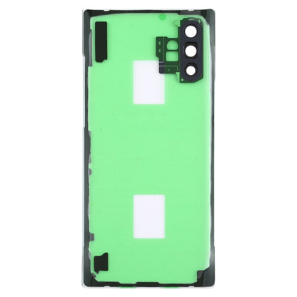 For Samsung Galaxy Note 10+ N975 N9750 Transparent Battery Back Cover with Camera Lens Cover (Transparent) - Back Cover by buy2fix | Online Shopping UK | buy2fix