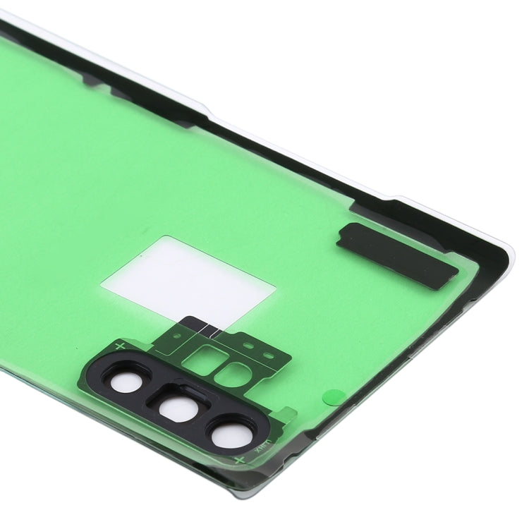 For Samsung Galaxy Note 10+ N975 N9750 Transparent Battery Back Cover with Camera Lens Cover (Transparent) - Back Cover by buy2fix | Online Shopping UK | buy2fix