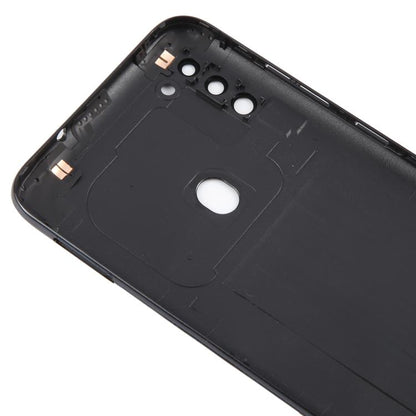 For Samsung Galaxy A11 SM-A115F Back Cover with Camera Lens Cover (Black) - Back Cover by buy2fix | Online Shopping UK | buy2fix