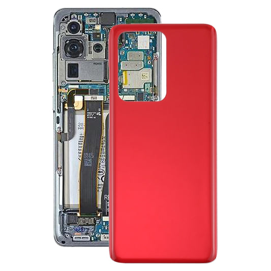 For Samsung Galaxy S20 Ultra Battery Back Cover (Red) - Back Cover by buy2fix | Online Shopping UK | buy2fix