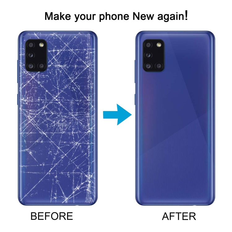 For Samsung Galaxy A31 Battery Back Cover (Blue) - Back Cover by buy2fix | Online Shopping UK | buy2fix