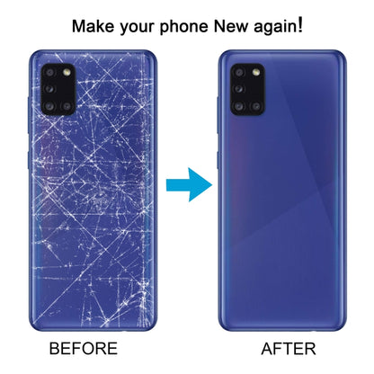 For Samsung Galaxy A31 Battery Back Cover (Blue) - Back Cover by buy2fix | Online Shopping UK | buy2fix