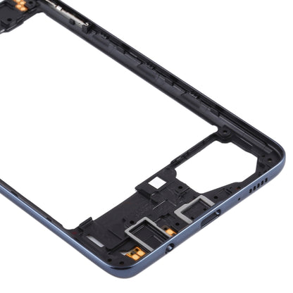 For Samsung Galaxy A71  Middle Frame Bezel Plate (Black) - Frame Bezel Plate by buy2fix | Online Shopping UK | buy2fix