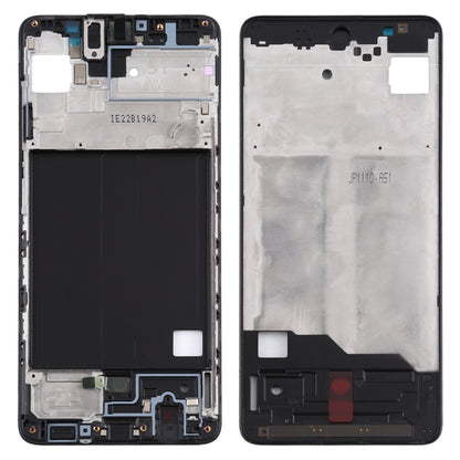 For Samsung Galaxy A51  Front Housing LCD Frame Bezel Plate (Black) - Frame Bezel Plate by buy2fix | Online Shopping UK | buy2fix