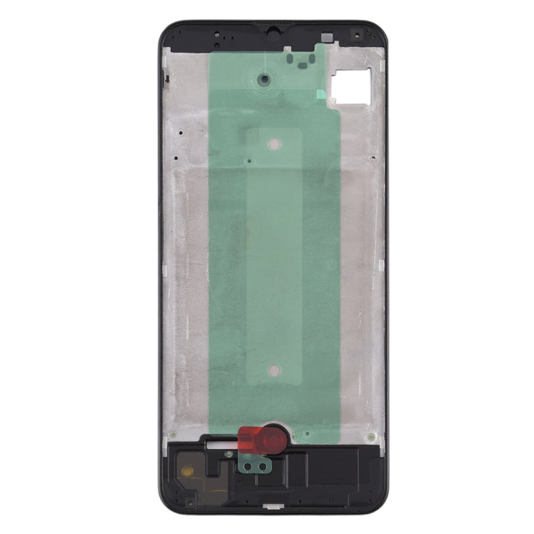 For Samsung Galaxy A30s  Front Housing LCD Frame Bezel Plate (Black) - Frame Bezel Plate by buy2fix | Online Shopping UK | buy2fix