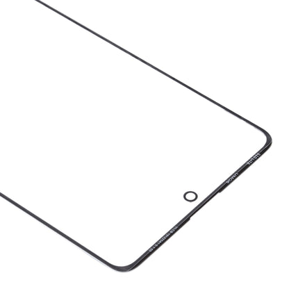 For Samsung Galaxy A71 Front Screen Outer Glass Lens (Black) - Outer Glass Lens by buy2fix | Online Shopping UK | buy2fix