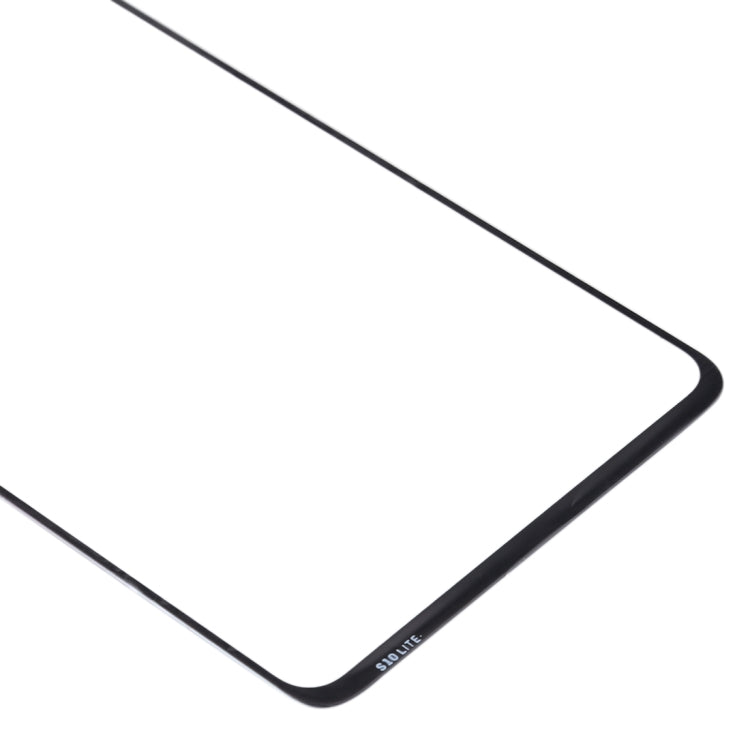 For Samsung Galaxy A71 Front Screen Outer Glass Lens (Black) - Outer Glass Lens by buy2fix | Online Shopping UK | buy2fix